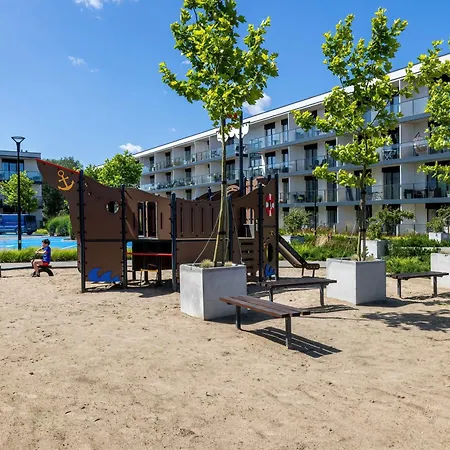 Dziwna River Z Frontowym Widokiem Na Rzeke I Basenem Epapartamenty Apartment Dziwnow