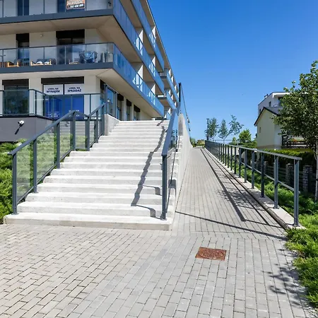 Dziwna River Z Frontowym Widokiem Na Rzeke I Basenem Epapartamenty *