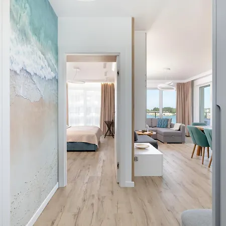 Apartment Dziwna River Z Frontowym Widokiem Na Rzeke I Basenem Epapartamenty Dziwnow