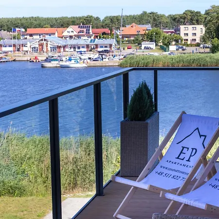 Dziwna River Z Frontowym Widokiem Na Rzeke I Basenem Epapartamenty Dziwnow