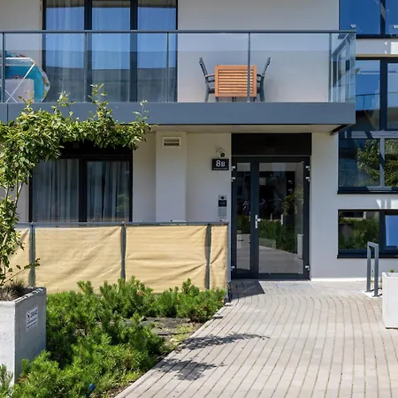 Dziwna River Z Frontowym Widokiem Na Rzeke I Basenem Epapartamenty Apartment Dziwnow