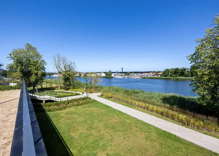 アパート Dziwna River Z Frontowym Widokiem Na Rzeke I Basenem Epapartamenty Dziwnów