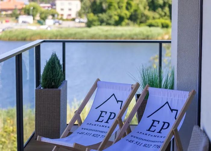 Dziwna River Z Frontowym Widokiem Na Rzeke I Basenem Epapartamenty * Dziwnów